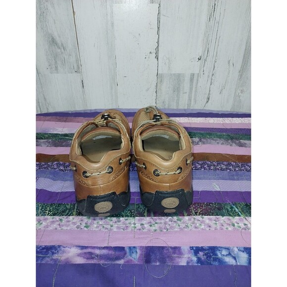 H.S. Trask Men's Size 8.5 M Brown Leather Trophy Lace Up Shoe - Picture 7 of 10